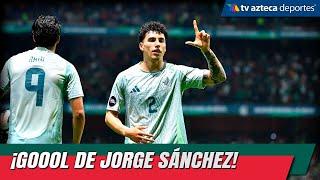 ¡Goool de Jorge Sánchez!  México 3-0 Honduras | Cuartos de Final CONCACAF Nations League