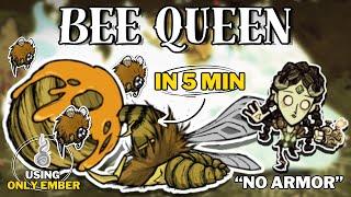 THE INSANE POWER OF THE NEW WILLOW!!! Killing Bee Queen in 5 Minutes - Don't Starve Together | DST