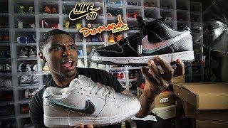 Nike SB Dunk low Diamond supply Review!!