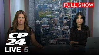 Suspects sought after two students stabbed in Scarborough | CP24 Live at Five for May. 12, 2025