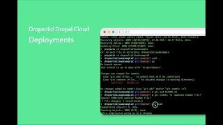 Dropsolid Drupal Cloud Demo 3 - Deployments