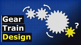 Gear Train Design - How to calculate gear trains mechanical engineering