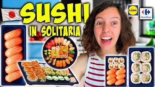 SUPERMARKET SUSHI TASTING by myself  Lidl and Carrefour
