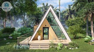 A-Frame Cabin House - Minh Tai Design MTD11