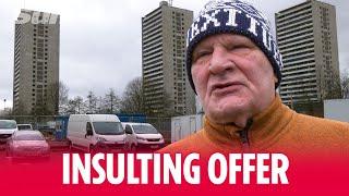 Furious Glasgow residents slam 'Insulting' £100 Tesco voucher as demolition looms