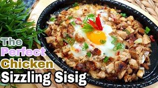 The Secret of making Sizzling Chicken Sisig | Filipinos favorite Pulutan | Panlasang Pinoy