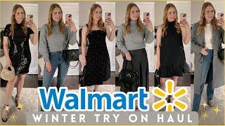 HUGE Walmart Winter New Arrivals Try On ️ HOLIDAY WALMART TRY ON Clothing Haul 2024 #walmarthaul