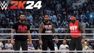 WWE 2K24 : The OG Bloodline Tag Team Tutorial Best Creations & More