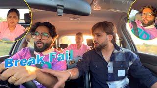 Chalti Car Ke Break Fail Ho Gye || Accident Hone Se Bacha || Nitin Watts Vlogs