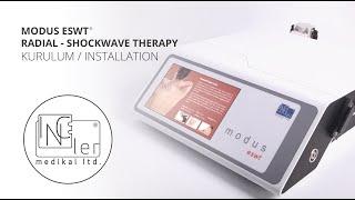 Modus ESWT ® (Radial - Shockwave Therapy) Kurulum / Installation