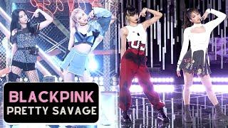 blackpink - 'pretty savage' fancam mix mirrored