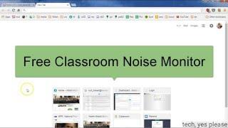 Free Classroom Noise Monitor for Teachers