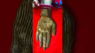 Easy Comb mehndi design #henna #mehndi #mehndidesign #shorts #short #shortvideo #trending #art