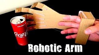 Kartondan Robotik Kol Nasıl Yapılır - How to Make a Robotic Arm at Home out of Cardboard