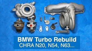 Rebuilding a BMW Turbo for LESS than 500$! CHRA N20, N54, N63...