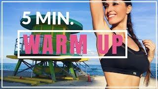 Easy 5 Minute Warm Up Workout Before Exercising  | Susana Yábar Warm Up Workout