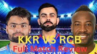 KKR VS RCB IPL FULL MATCH REVIEW @MINTU TALK