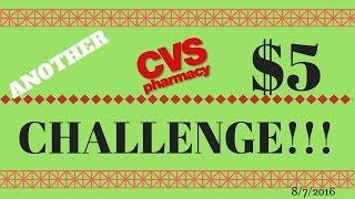 EXTREME COUPONING!!! $5 CVS CHALLENGE!!!