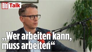 Carsten Linnemann über vorgezogene Neuwahlen und zum Bürgergeld | BILD TALK