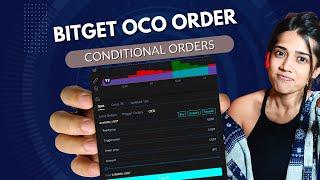 How to Set Conditional Order on Bitget | OCO Order Tutorial Use Case #2 | Bitget Exchange Tutorial