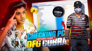 COBRA 999NEW PC LEGEND| PC CHECKING| DHANUSH FF ANGRY| FREE FIRE IN TELUGU #cobra999 #dfg