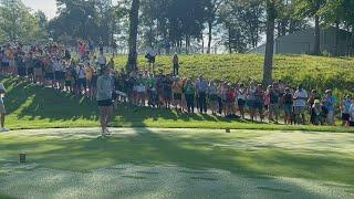 WATCH: Caitlin Clark's 1st drive at the John Deere Classic Pro-Am