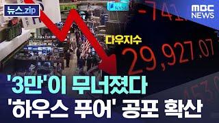 '3만'이 무너졌다..'하우스 푸어' 공포 확산 [뉴스.zip/MBC뉴스]