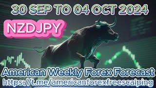 NZDJPY 30 SEP TO 04 OCT 2024 American Weekly Technical Fundamental Forex Forecast Free t.me Signals