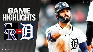 Rockies  vs. Tigers Game Highlights (9/10/24) | MLB Highlights