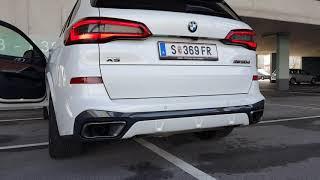 2018 BMW X5 M50d xDrive sound check