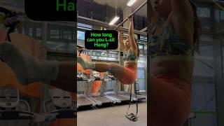 #ytshorts #shorts #strongwomen #lsit #hanging #statics #calisthenicsgirl #calisthenicsworkout