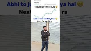 SUZLON GOOD RESULTS  #trading #stockmarket #suzlon #investing #profit #viralvideo #shorts