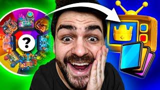 LA NUEVA RULETA DE LA TV ROYALE ELIGE MI MAZO POR MI!