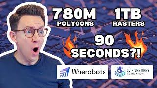 HUGE Spatial Join! Processing 780M Buildings & 1TB Data with Wherobots