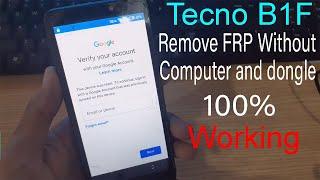 How to remove FRP Tecno B1f (google account bypass) 2020