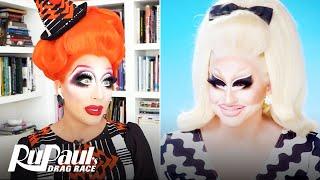 The Pit Stop S13 E7 | Trixie Mattel & Bianca Del Rio Break Down “Bossy Rossy ” | RuPaul's Drag Race