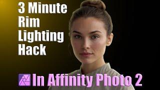 3 Min Rim Lighting Hack in Affinity Photo 2