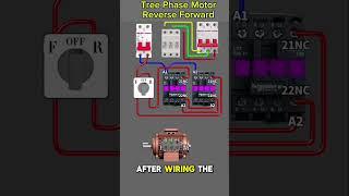 How to Reverse Motor Direction Using a Selector Switch | Simple with Phase Reversal!