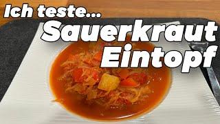 Sauerkraut Eintopf - mal was völlig anderes mit Sauerkraut + BONUS