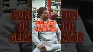 Curmel Moton recalls sparring session with Gervonta Tank Davis