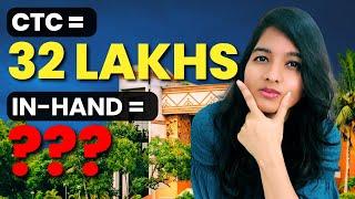 Hidden truth of 32 lakh salary package at IIM / IIT | CTC vs In-hand salary