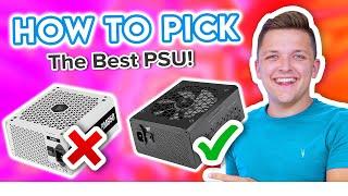 How to Pick the Right PSU for Your Next Gaming PC Build! ️ [Options for All Budgets]