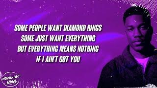 Giveon - If I Ain't Got You (Lyrics) "Some people want it all but I don't"