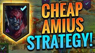 SIMPLE AMIUS ROTATION 2 BOSS STRATEGY! Cursed City Guide | Raid: Shadow Legends