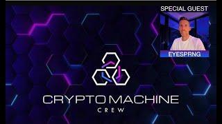 CRYPTO MACHINE CREW | LIVE w Dean The Machine + Special Guest | GREED VS PATIENCE! #BTC #PLS 