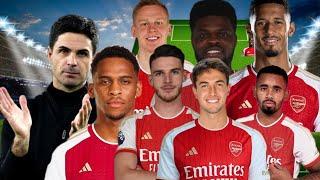 ARSENAL SQUAD DEPTH FOR  2024/2025 SEASON