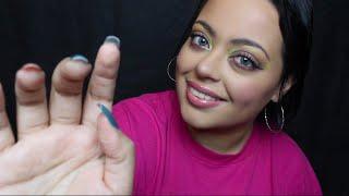 ASMR| REPEATING "HELLO" 25 MINUTES STRAIGHT ( hand movements, tongue flicking) *INTENSE TINGLES