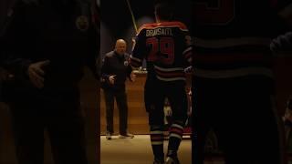 Leon Draisaitl vs Equipment Manager!