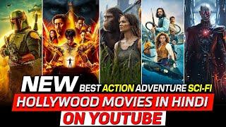 Top 10 New Action & Adventure Hollywood Movies On YouTube in Hindi | Hollywood Hindi Movies Of 2024