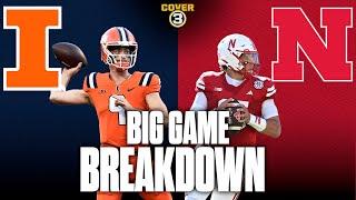 Illinois @ Nebraska: Preview & Prediction | Cover 3 Podcast